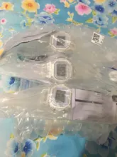 Reloj Digital transparente para Mujer, cronógrafo cuadrado, electrónico, deportivo, resistente al agua, nuevo, triangulación de envíos