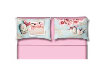 Full bed sheets 100% cotton line Grafic design Shabby Chic 
Full bed sheets 100% cotton line Grafic design Shabby Chic
