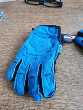 Los jóvenes niños dedo completo Motocross Guantes de la bici de la suciedad ATV Off-Road regalo de Navidad de niño Moto guante Guantes Luvas