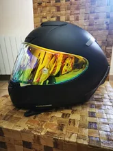 10 colores oro iridio de la motocicleta completa máscara visera estuche para gafas para SHOEI X14 X-14 Z7 CWR-1 NXR RF-1200 X-espíritu 3 máscara visera