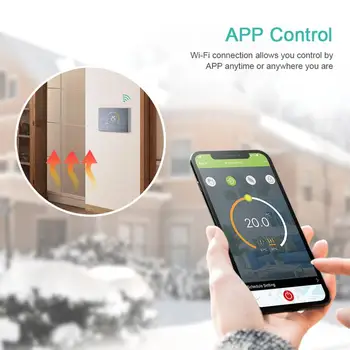 Gas Boiler Heating Thermostat WIFI Temperature Programma Weekly APP Control Backlight Touch Screen Weather UV humidity Display
Gas Boiler Heating Thermostat WIFI Temperature Programma Weekly APP Control Backlight Touch Screen Weather UV humidity Display