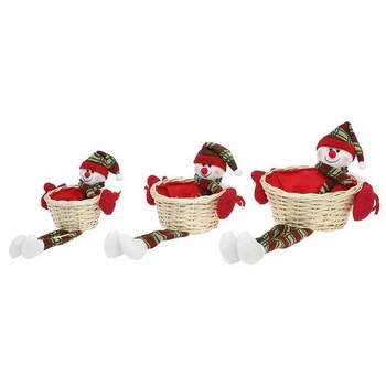Set of Baskets Christmas 8123 (3 Pcs) 
Set of Baskets Christmas 8123 (3 Pcs)