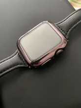 Funda protectora para Apple Watch, protector de pantalla de 44mm/40mm para iwatch 42mm/38mm, accesorios de parachoques para series 6 5 4 3