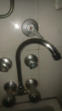 Faucet-Replacement Connection Pipe-Fittings Sink Spout Stainless-Steel Single-Handle