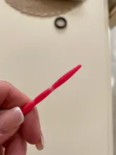 Peine de pelo portátil para salón de belleza, cola de plástico para estilismo, nuevo con diseño de tres filas, 1 Uds.