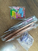 Clips de madera de 2,5mm, 3,5mm, 4,5mm, 6,0mm, 7,2mm, pinzas para fotos, pinza de ropa artesanal, Clips de decoración para escuela y oficina