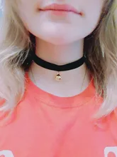Moda mujer Sexy Color oro Bell Collar gargantilla colgante Collar, Gargantilla de cadena Harajuku gótico Vintage regalo de Navidad