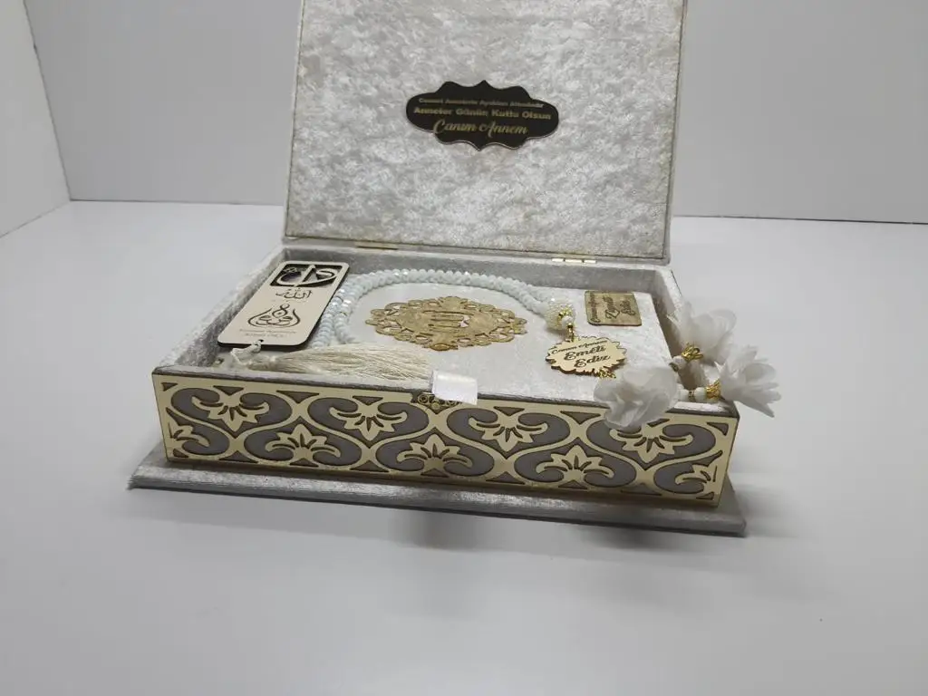 Large Size Luxury Quran Set Velvet Grey Color Quran Arabic Quran Islamic Books Muslim Gifts Islamic Gifts For Muslims Wedding
Large Size Luxury Quran Set Velvet Grey Color Quran Arabic Quran Islamic Books Muslim Gifts Islamic Gifts For Muslims Wedding