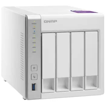 QNAP-Storage Server (NAS) - TS-431P - 4 Racks-Case nude
QNAP-Storage Server (NAS) - TS-431P - 4 Racks-Case nude