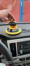 Lijadora de aire neumática de 5/6 pulgadas, herramienta de pulido, máquina de Palma Orbital aleatoria, amoladora para el cuidado de la pintura del coche, eliminación de óxido