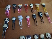 25 uds caliente icono de marcadores de libro de papel Clips de papelería para maestro de los estudiantes de la Escuela de suministros de oficina punto de libro regalo de los niños