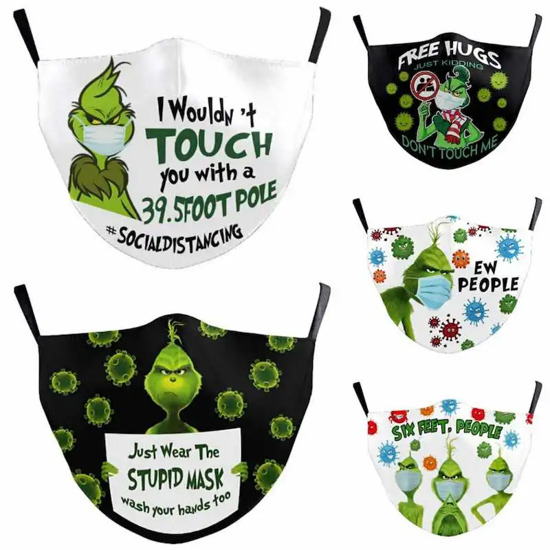 3 PCS Halloween&Christmas 3d Digital Printing Children's Hanging Ear Type Washable And Reusable Mask With Filter
3 PCS Halloween&Christmas 3d Digital Printing Children's Hanging Ear Type Washable And Reusable Mask With Filter