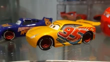 Disney Pixar-Coche de juguete de Metal fundido a presión, nueva marca en Stock, Cars 3, oxidado, Cruz Ramirez, 1:55, envío gratis
