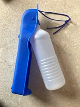 Botella de agua deportiva para mascotas, herramienta portátil para exteriores, botella de agua deportiva para perros, fuente de viaje # p9, 250ml/500ml