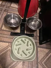 Cuencos para comida de mascota, bowl de alimentación de perro y otras mascotas portátil, cuenco para pienso de mascota, plato alimentador de comida para perros para comer lentamente para prevenir la obesidad, suministros para perros 2019