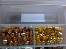 Pulseras de cuerdas de cuero para hacer joyas, tapas de borla con punta final, con hebilla, 3, 4, 5, 7, 8, 10mm, cuentas engastadas de cierre, 50-100 Uds.