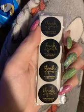 Pegatinas de agradecimiento, 100 Uds. Por apoyar mi etiqueta de pequeño negocio, pegatinas para embalaje, decoración estacionaria