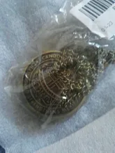 Reloj de bolsillo de cuarzo de bronce para hombre y mujer, regalo, collar de moda