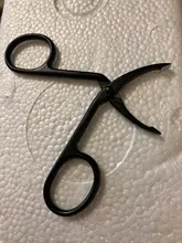 Pinzas para codos, tijeras, pinzas para cejas, Belleza del cabello, extensión, utensilios de maquillaje para ojos, accesorios, 1 ud.