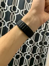 Correa de cuero para Apple watch, correa de 44mm, 40mm, 38mm, 42mm, 1:1, Original, con lazo magnético, iWatch seires 5 4 SE 6