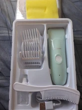 Potente cortadora de pelo para bebé, afeitadora de masaje eléctrica recargable para chico supersilencioso, herramienta de peluquería eléctrica impermeable
