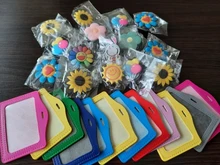 Enfermera-carrete de insignia retráctil con hermosas flores de silicona, 60cm, para estudiante, Enfermera, exposición, Tarjeta De Nombre, pecho, tarjeta de identificación, nuevo