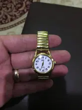 Reloj de cuarzo Vintage para hombre y mujer, pulsera elástica de oro y plata, de negocios, para parejas, para fiesta y oficina, 1 Uds.