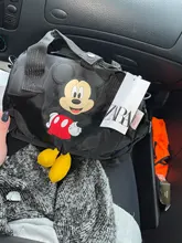 Nueva Disney Mickey Mouse dibujos animados chica bolso de los niños bolsa de almacenamiento de las niñas de dibujos animados Mickey Minnie Mouse bolso bolsos de hombro