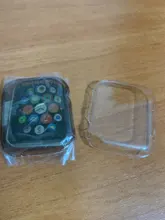 Funda protectora para carcasa de reloj Apple, 44mm, 40mm, 42mm, 38mm, revestimiento de PC, carcasa, protector de pantalla, apple watch series 6 se 5 4 3