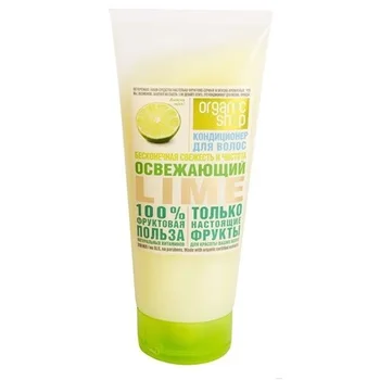 

Organic Shop Кондиционер для волос "Освежающий Lime", 200 мл Бальзамы-ополаскиватели и кондиционеры