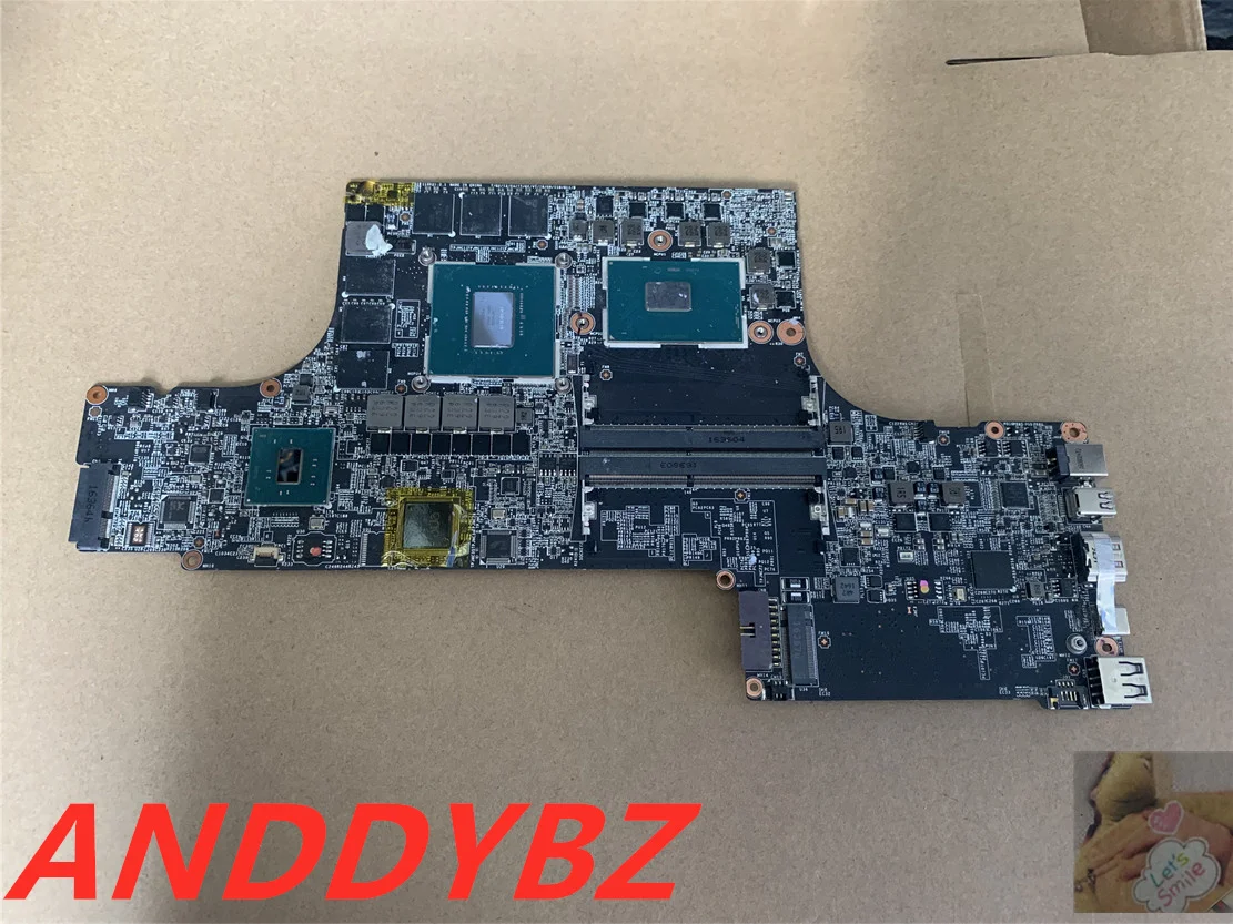 Бывшая в употреблении 2,1 оригинальная материнская плата для ноутбука MSI MS-16K21 GS73VR GS63VR с фотоэлементами и GTX1060M TESED OK
Бывшая в употреблении 2,1 оригинальная материнская плата для ноутбука MSI MS-16K21 GS73VR GS63VR с фотоэлементами и GTX1060M TESED OK