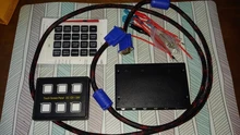Mictuning-Panel de interruptores de pantalla táctil de 12V/24V, 6 entradas, Panel de interruptores LED, caja de Panel de Control táctil delgado para coche, barco, caravana