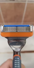 Gillette-Cuchillas de afeitar para hombre Fusion, 5 capas, cuchillas de seguridad, acero inoxidable, cuidado de la cara, 4 unidades