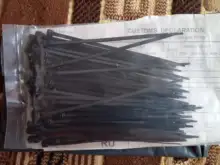 Xingo-Tirantes de Cable de nailon de bloqueo automático, 100mm, 100 Uds., Cable de plástico de colores, brida con cremallera, 18 lbs, certificado UL, Rohs