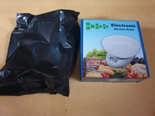 Báscula de cocina de 5KG/1G, balanza electrónica LCD adecuada para cocina doméstica