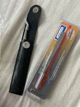 VETUS-Pinzas profesionales para pestañas, 3D, volumen, extensión de pestañas, ventilador, pinzas de cejas, cierre excelente