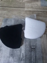 Esponjilla en polvo triangular de terciopelo, 1/2 Uds., Mini esponja de Maquillaje facial, cosmética, suave, de algodón, para cara, lavable, ligera