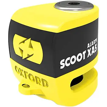 Oxford SCOOT XA5 alarm disc lock (5mm pin) yellow
Oxford SCOOT XA5 alarm disc lock (5mm pin) yellow