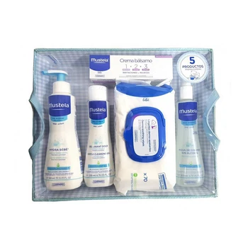 MUSTELA CANASTILLA AZUL BLSAMO cream 50ML + Cologne S/ALCOHOL 200ML + HYDRA BEBE 300ML + NETTOYANTE 200ML + TOALLITAS 70U. BEBE
MUSTELA CANASTILLA AZUL BLSAMO cream 50ML + Cologne S/ALCOHOL 200ML + HYDRA BEBE 300ML + NETTOYANTE 200ML + TOALLITAS 70U. BEBE