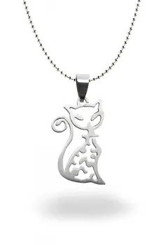Angemiel Men Cat Silver Color Chain Metal Necklace
Angemiel Men Cat Silver Color Chain Metal Necklace