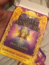 Cartas de Tarot con Ángel, respuestas, tarjetas de oráculo, baraja de cartas de juego para Familia, amiga, inglesa, entretenimiento, 2020