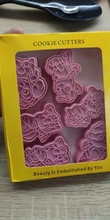 Truest-cortador de pata de Paw para pastel, conjunto de cortadores de galletas, molde de plástico 3D para hornear, herramientas de decoración