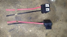 2 uds. De arnés de cableado H7 para coche conector de cable eléctrico de 2 pines, conectores de automóviles, adaptadores para lámpara de coche HID
