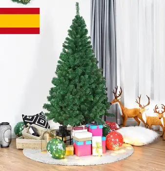 

AGORA large Christmas tree of dense pine with snow to decorate for home new year 120CM 150CM 180CM 210CM