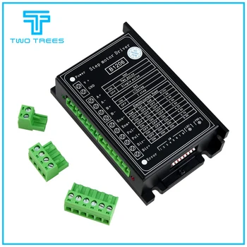 B1206 stepper / half step driver two phase stepper motor driver supply voltage 120V working current 6A
B1206 stepper / half step driver two phase stepper motor driver supply voltage 120V working current 6A