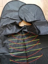 CAPA para teñir el pelo para peluquero profesional, chal impermeable para teñir el pelo, capa para estilista, duradero, antiadherente