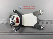 Marcapáginas con dibujos de Panda y Shiba Inu, Material de PVC, en estéreo 3D, Material escolar, Material de papelería, 1 unidad