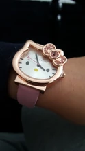 Reloj de malla de acero inoxidable con dibujos animados para niños, pulsera de cuarzo, informal