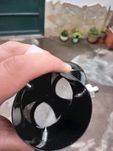 Silenciador de tubo de escape trasero de doble barril para coche, entrada Universal, salida de acero inoxidable, accesorios para coche