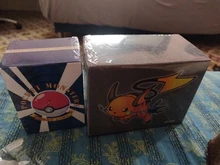 Pokemon GX-cartas brillantes TAKARA TOMY, juego de cartas VAMX de batalla, juguete para niños